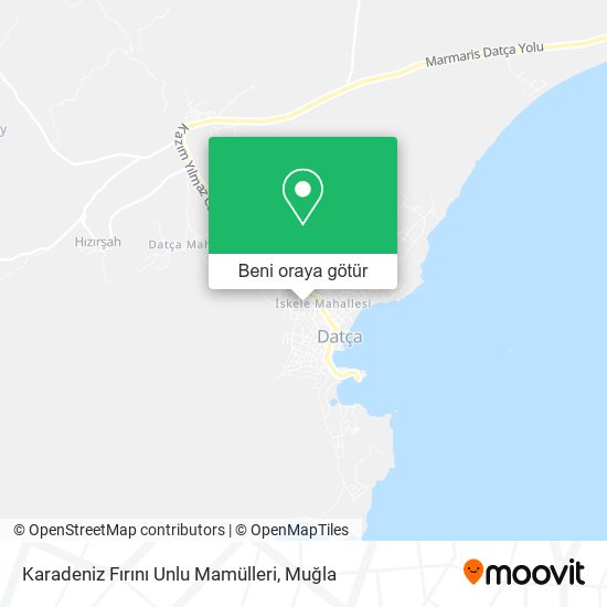 Karadeniz Fırını Unlu Mamülleri harita