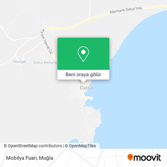 Mobilya Fuarı harita
