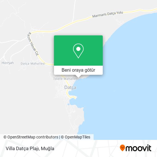 Villa Datça Plajı harita