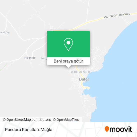 Pandora Konutları harita