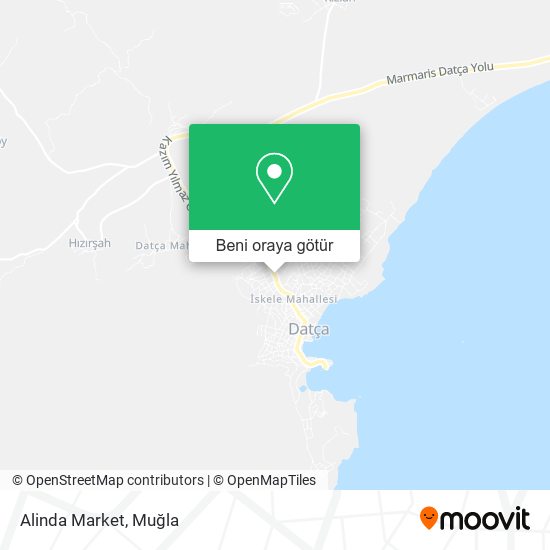 Alinda Market harita