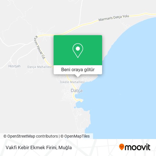 Vakfi Kebir Ekmek Firini harita
