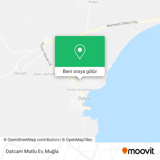 Datcam Mutlu Ev harita