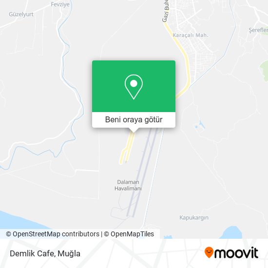 Demlik Cafe harita
