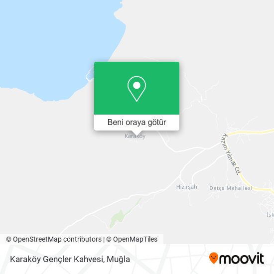 Karaköy Gençler Kahvesi harita