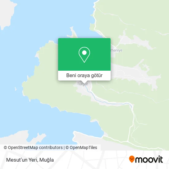 Mesut'un Yeri harita