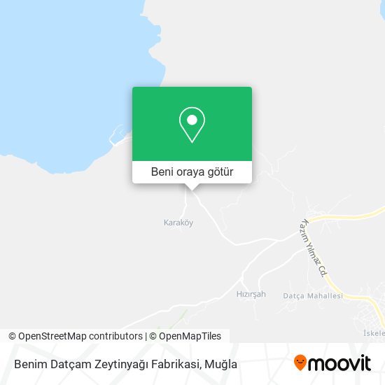 Benim Datçam Zeytinyağı Fabrikasi harita