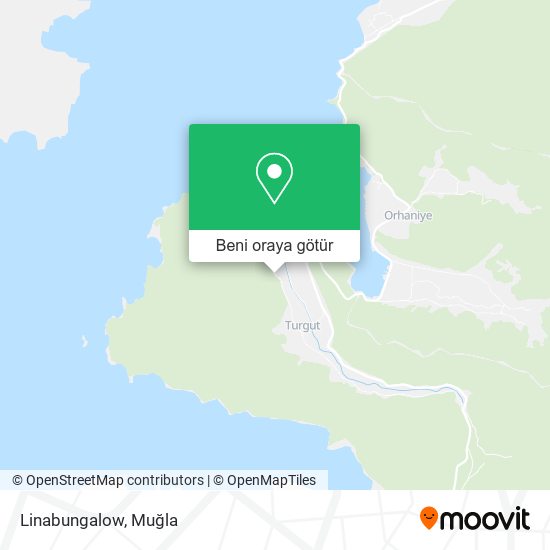 Linabungalow harita
