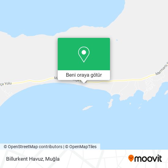 Billurkent Havuz harita