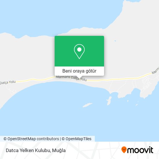 Datca Yelken Kulubu harita