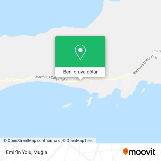 Emir'in Yolu harita