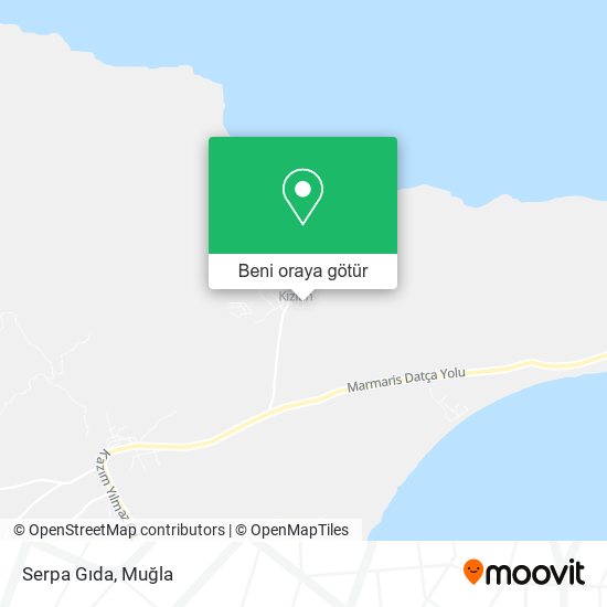 Serpa Gıda harita