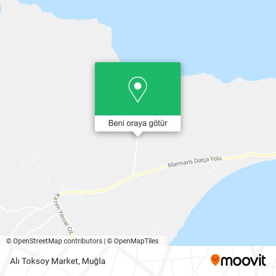 Alı Toksoy Market harita