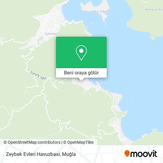 Zeybek Evleri Havuzbasi harita