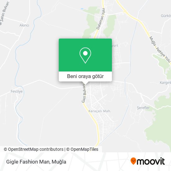 Gigle Fashion Man harita