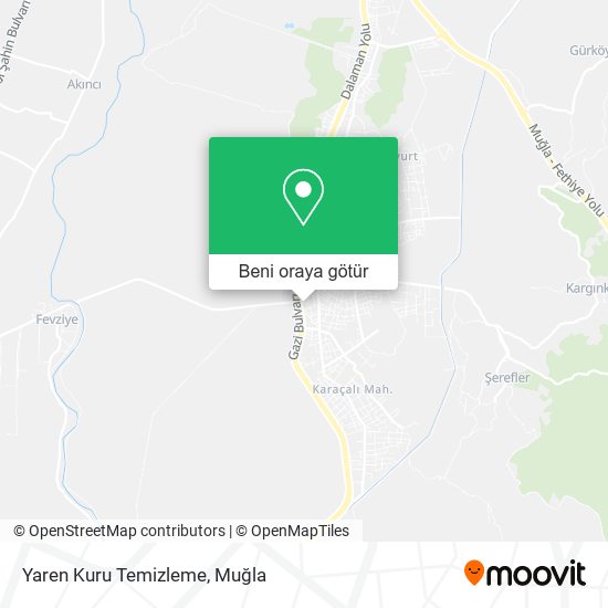 Yaren Kuru Temizleme harita