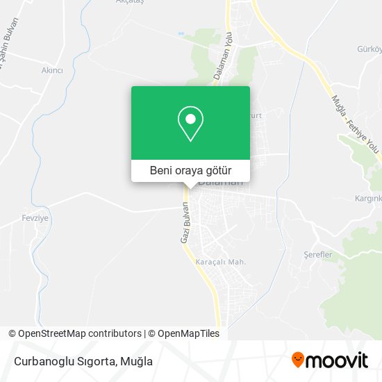 Curbanoglu Sıgorta harita