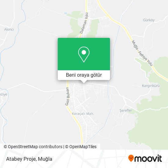 Atabey Proje harita
