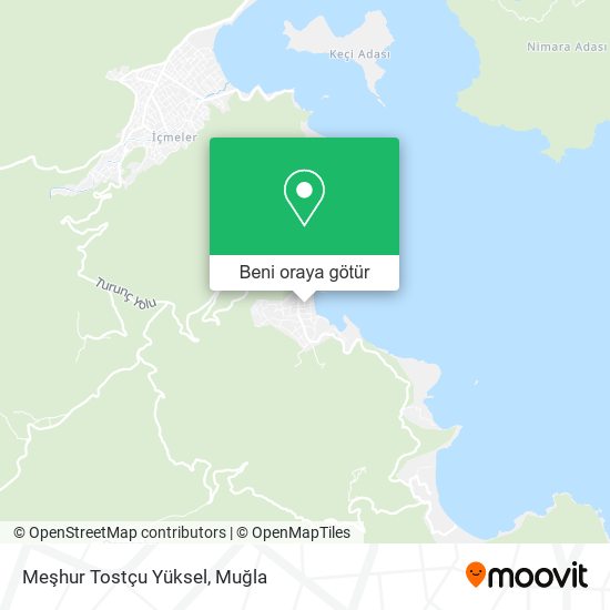 Meşhur Tostçu Yüksel harita