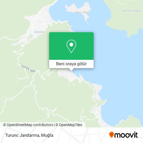 Turunc Jandarma harita