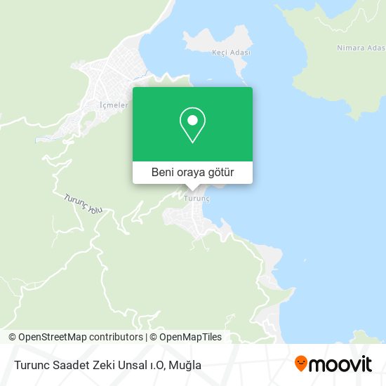 Turunc Saadet Zeki Unsal ı.O harita