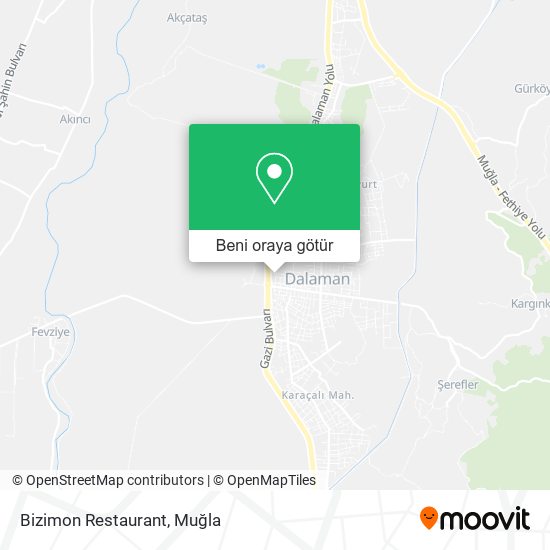 Bizimon Restaurant harita
