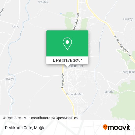 Dedikodu Cafe harita