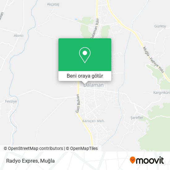Radyo Expres harita