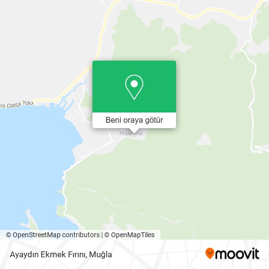 Ayaydın Ekmek Fırını harita