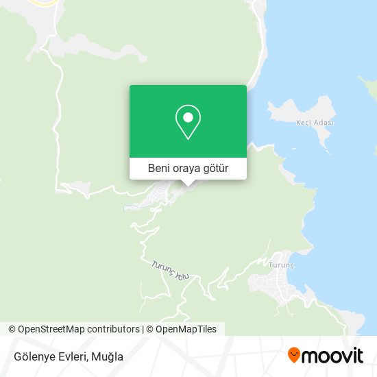 Gölenye Evleri harita