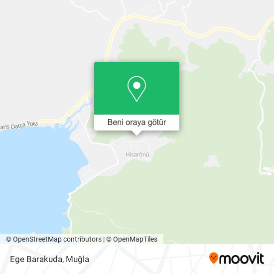 Ege Barakuda harita