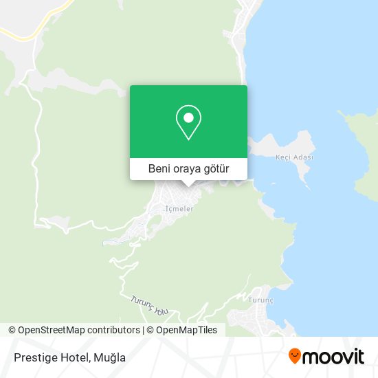 Prestige Hotel harita