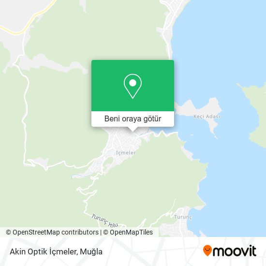 Akin Optik İçmeler harita