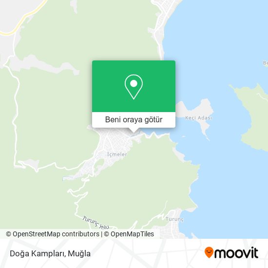 Doğa Kampları harita