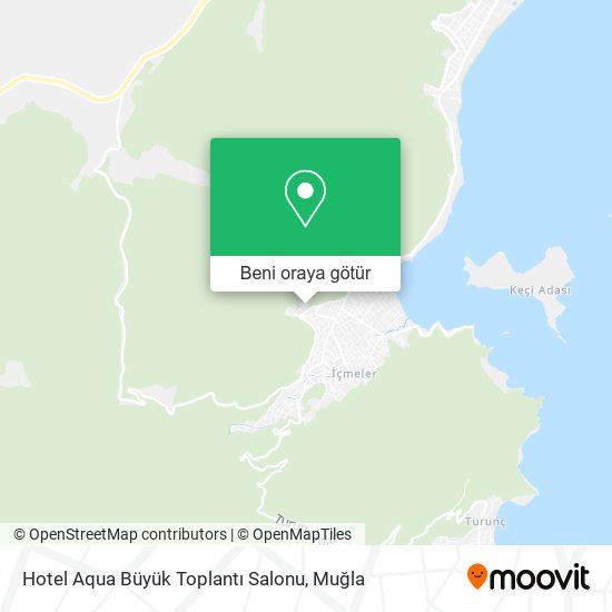 Hotel Aqua Büyük Toplantı Salonu harita
