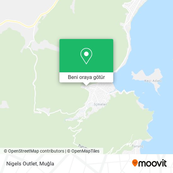 Nigels Outlet harita