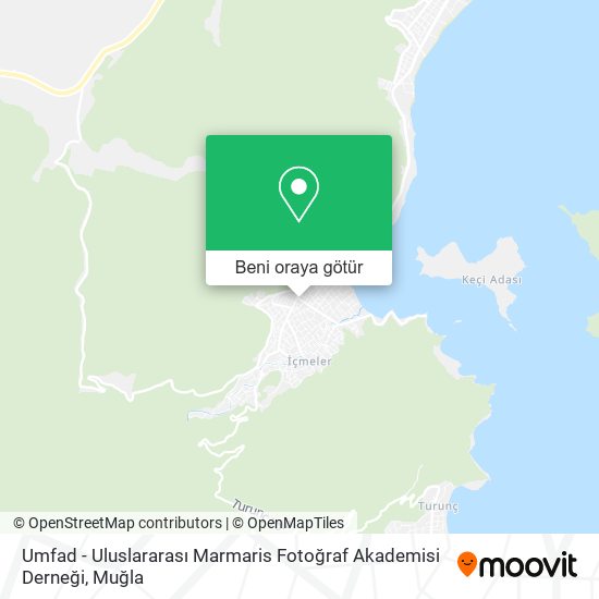 Umfad - Uluslararası Marmaris Fotoğraf Akademisi Derneği harita