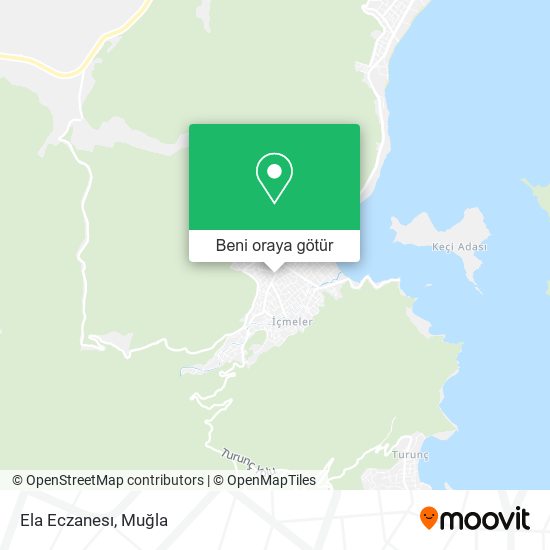 Ela Eczanesı harita