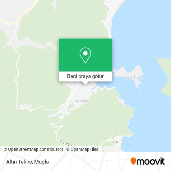 Altın Tekne harita
