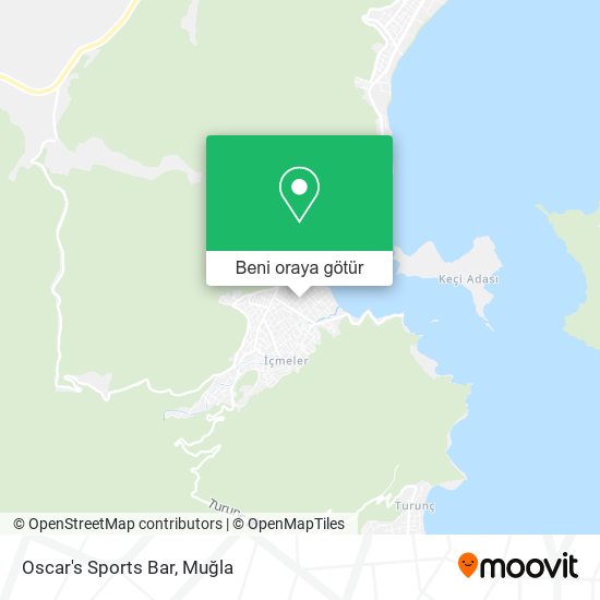Oscar's Sports Bar harita