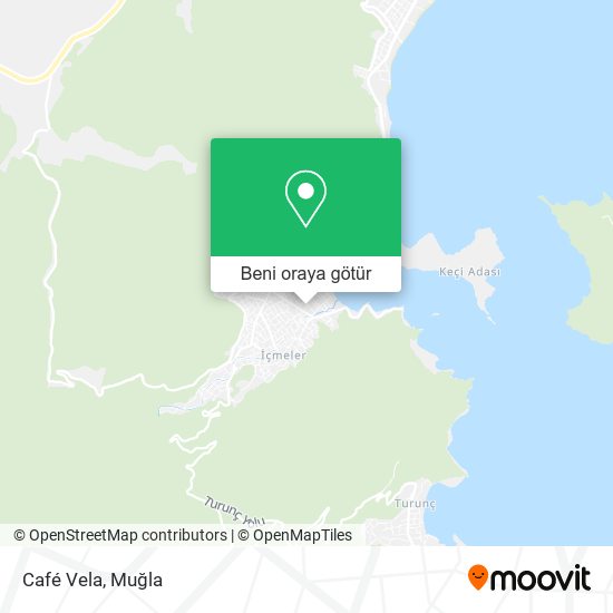 Café Vela harita