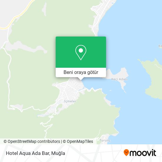 Hotel Aqua Ada Bar harita