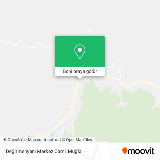 Değirmenyanı Merkez Cami harita
