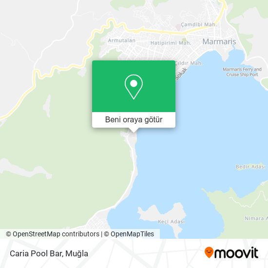 Caria Pool Bar harita