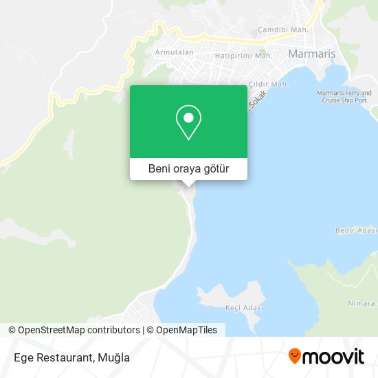 Ege Restaurant harita