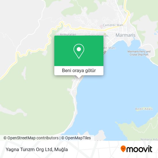 Yagna Turızm Org Ltd harita