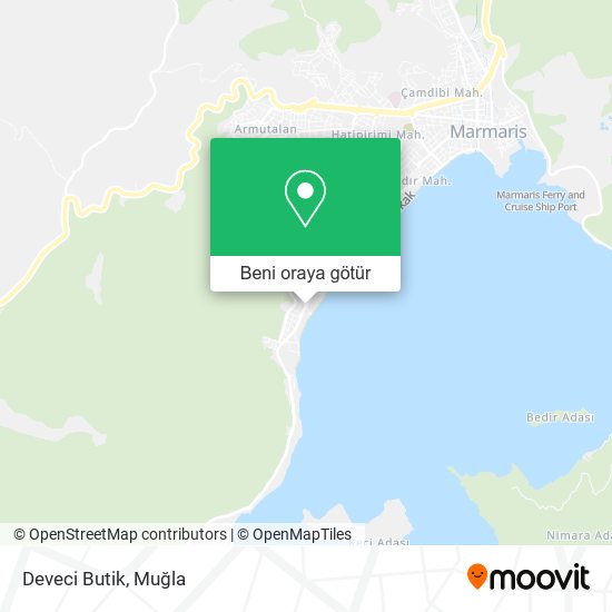 Deveci Butik harita