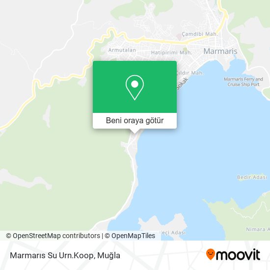 Marmarıs Su Urn.Koop harita
