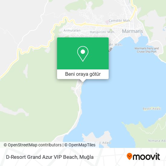 D-Resort Grand Azur VIP Beach harita