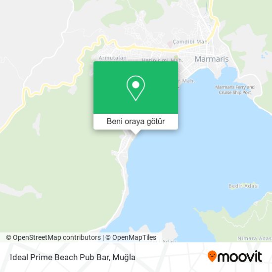 Ideal Prime Beach Pub Bar harita